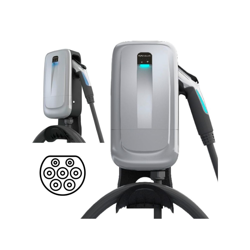 CARGADOR DE BATERÍAS DE COLUMNA SCHUMACHER PARA VEHÍCULOS HÍBRIDOS/ELECTRICOS SEV 455 32A MONOFÁSICO CARGADOR DE BATERÍAS DE COLUMNA SCHUMACHER PARA VEHÍCULOS HÍBRIDOS/ELECTRICOS SEV 455 32A MONOFÁSICO