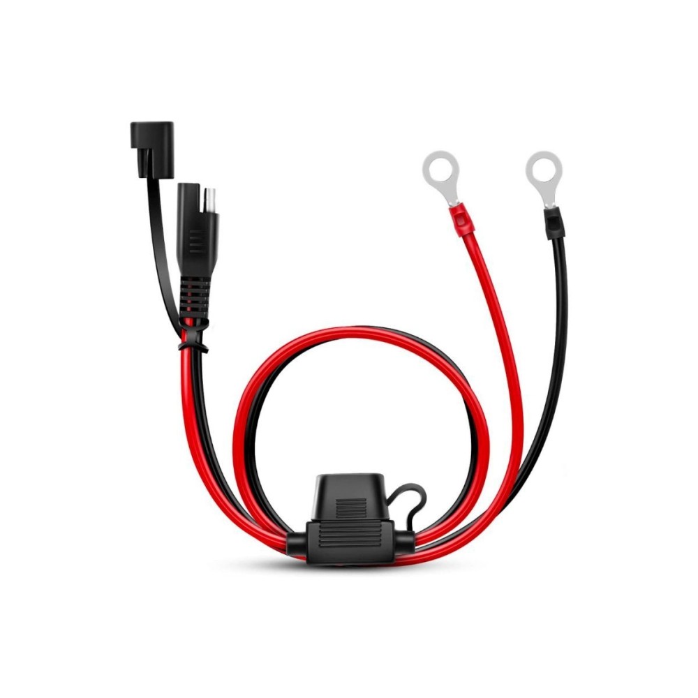 CABLE DE OJAL CON FUSIBLE EN LÍNEA 7,5A SPI/ACCU- SMART SCHUMACHER