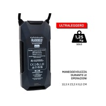 ARRANCADOR DE EMERGENCIA SCHUMACHER RUGGED BOOSTER SBX464 12V 2500A