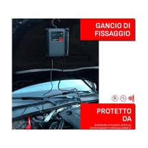 CARGADOR DE BATERÍAS + CARGA DE MANTENIMIENTO 12V 10A RUGGED SPX 460 SCHUMACHER