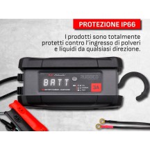 CARGADOR DE BATERIAS + CARGADOR DE MANTENIMIENTO 12V 3A RUGGED SPX 458 SCHUMACHER