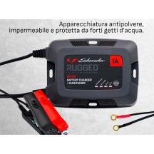 CARGADOR DE BATERÍAS + CARGA DE MANTENIMIENTO 6-12V 1A RUGGED SPX 457 SCHUMACHER