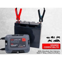 CARGADOR DE BATERÍAS + CARGA DE MANTENIMIENTO 6-12V 1A RUGGED SPX 457 SCHUMACHER