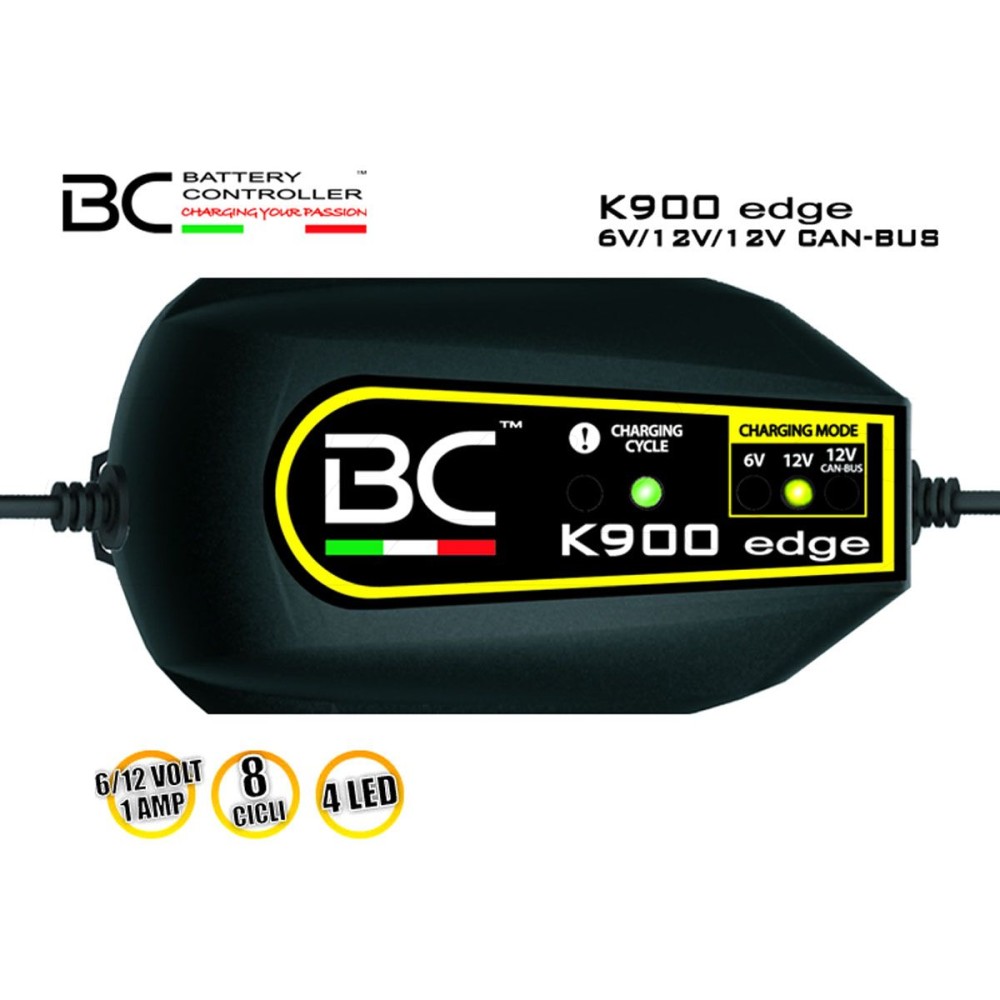 CARGADOR DE BATERÍA BC CONTROLADOR DE BATERÍA K 900 EDGE 6V / 12V / 12V CAN-BUS CARGADOR DE BATERÍA BC CONTROLADOR DE BATERÍA K 900 EDGE 6V / 12V / 12V CAN-BUS