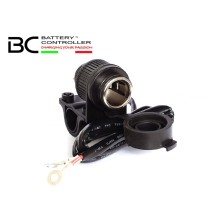 CARGADOR DE BATERÍA DE VIAJE / ENCENDEDOR DE CIGARRILLOS CONTROLADOR DE BATERÍA BC 12V