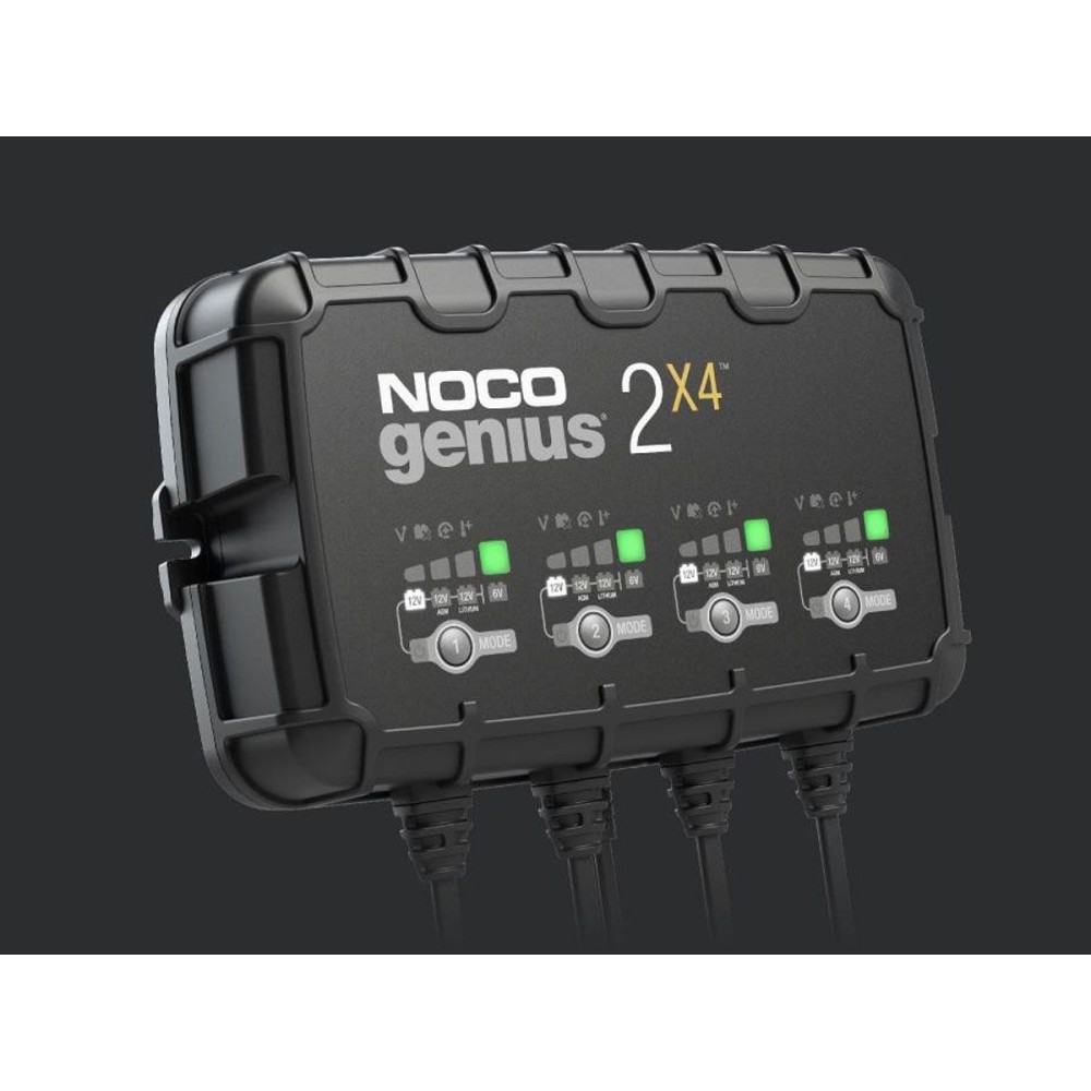 CARGADOR DE BATERIAS NOCO GENIUS 10 6V / 12V 8A 4 BATERIAS CARGADOR DE BATERIAS NOCO GENIUS 10 6V / 12V 8A 4 BATERIAS