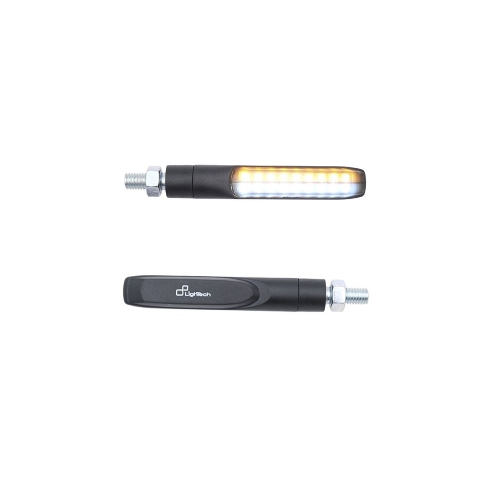 FLECHAS + LUZ DELANTERA BLANCA E8 LIGHTECH DUCATI PANIGALE V4 / S 2025