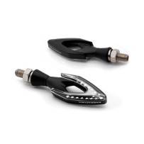 PAR DE INTERMITENTES BARRACUDA LED NEGROS UNIVERSALES