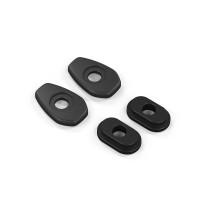 PAR DE KITS DE MONTAJE PORTA MATRÍCULAS ORIGINALES RIZOMA PARA INTERMITENTES DE DIRECCIÓN DELANTERA/TRASERA HONDA FORZA 750 2021