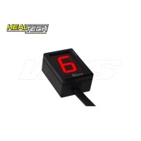 INDICADOR DE MARCHAS GIPRO HEALTECH ROJO KAWASAKI CONCOURS 14/ZG 1400/GTR 1400 2008-2013