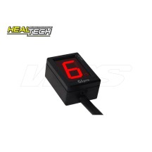INDICADOR DE MARCHAS GIPRO HEALTECH ROJO KAWASAKI ZX-14R / ZZR 1400 2006-2013