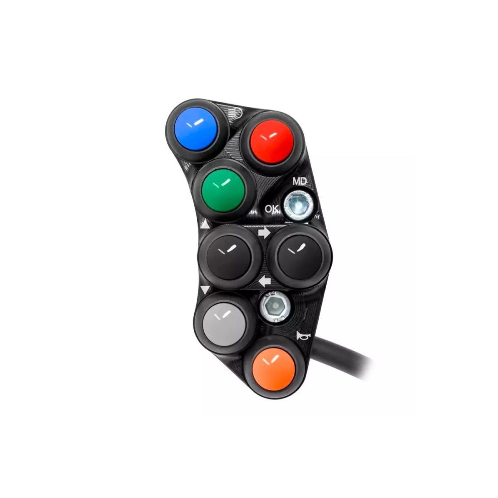 JETPRIME LEFT ROAD HANDLEBAR SWITCH APRILIA TUONO V4 / RR / RF 2017-2020 JETPRIME LEFT ROAD HANDLEBAR SWITCH APRILIA TUONO V4 / RR / RF 2017-2020