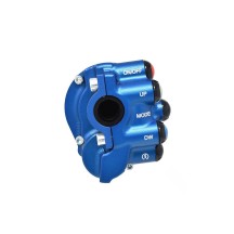 COMANDO DE GAS CON PULPA INTEGRADA AZUL A REACCIÓN YAMAHA R1 2023