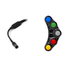 PANEL DE INTERRUPTOR IZQUIERDO RACING DE 7 BOTONES JETPRIME DUCATI PANIGALE V4 / S / R 2018-2024