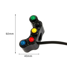 WRS ROAD IZQUIERDA PULPA WRS 7 KEYS DUCATI SUPERSPORT 950 2021-2023