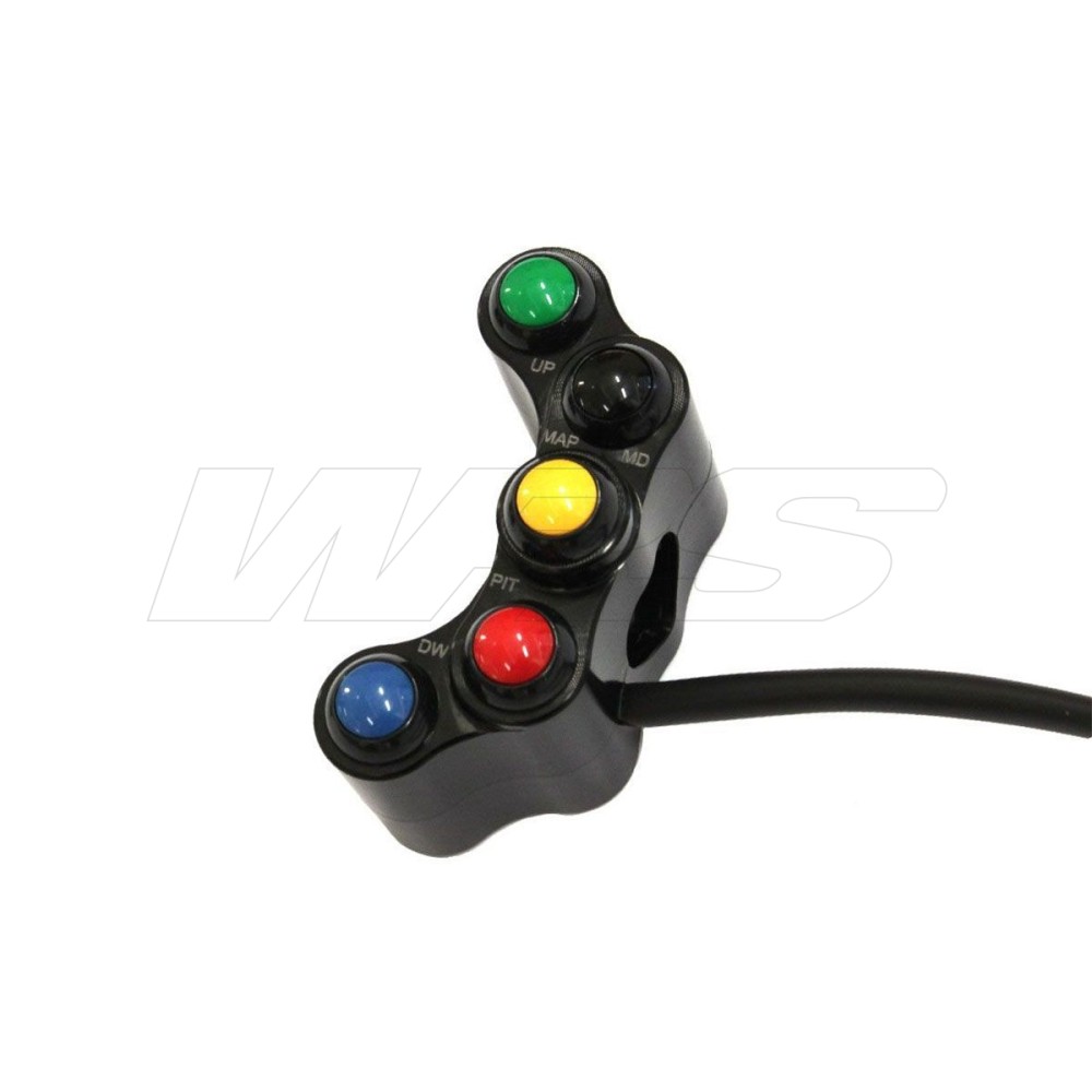 BOTONERA IZQUIERDA RACING WRS 5 BOTONES APRILIA RSV4 RF 2017-2019 (CABLAGGIO APX RACING) BOTONERA IZQUIERDA RACING WRS 5 BOTONES APRILIA RSV4 RF 2017-2019 (CABLAGGIO APX RACING)
