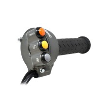 CONTROL DE GAS DE TITANIO CON PANEL DE BOTONES JETPRIME APRILIA DORSODURO 900 2017-2018
