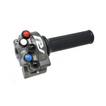 COMANDO DE GAS CON JETPRIME DE TITANIO DE PULPA INTEGRADA YAMAHA R1 / M 2020-2022