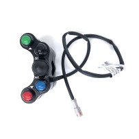 BOTONERA IZQUIERDA RACING WRS 4 BOTONES YAMAHA R3 2017-2022