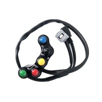 BOTONERA IZQUIERDA RACING WRS 8 BOTONES KAWASAKI ZX-10 R 2021-2022