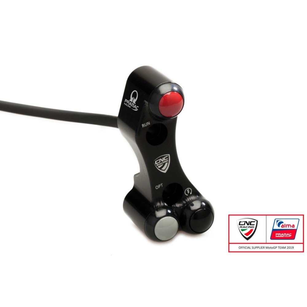 PANEL DE PULSADORES PRAMAC RH BOMBA DE FRENO BREMBO OEM RCS CNC RACING DUCATI 1198 SP 2011
