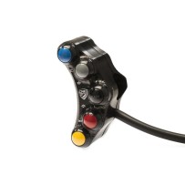 PULSADORES IZQUIERDO CNC VERSIÓN RACING ROAD DUCATI 848 EVO CORSE 2012-13