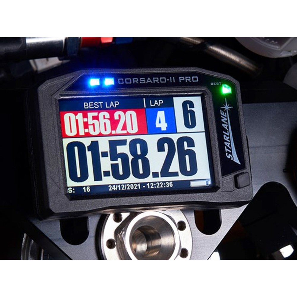 STARLANE CORSARO-II PRO PANTALLA TÁCTIL GPS LAPTIMER KTM RC8 / R STARLANE CORSARO-II PRO PANTALLA TÁCTIL GPS LAPTIMER KTM RC8 / R