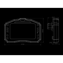 PANTALLA DE CRONÓMETRO GPS STARLANE DAVINCI II S X-SERIES HONDA CBR 1000 RR 2012-2019