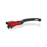 PALANCA DE EMBRAGUE PLEGABLE CARBON RED RACE CNC RACING DUCATI MULTISTRADA V4 RALLY / PIKES PEAK 2022-2024