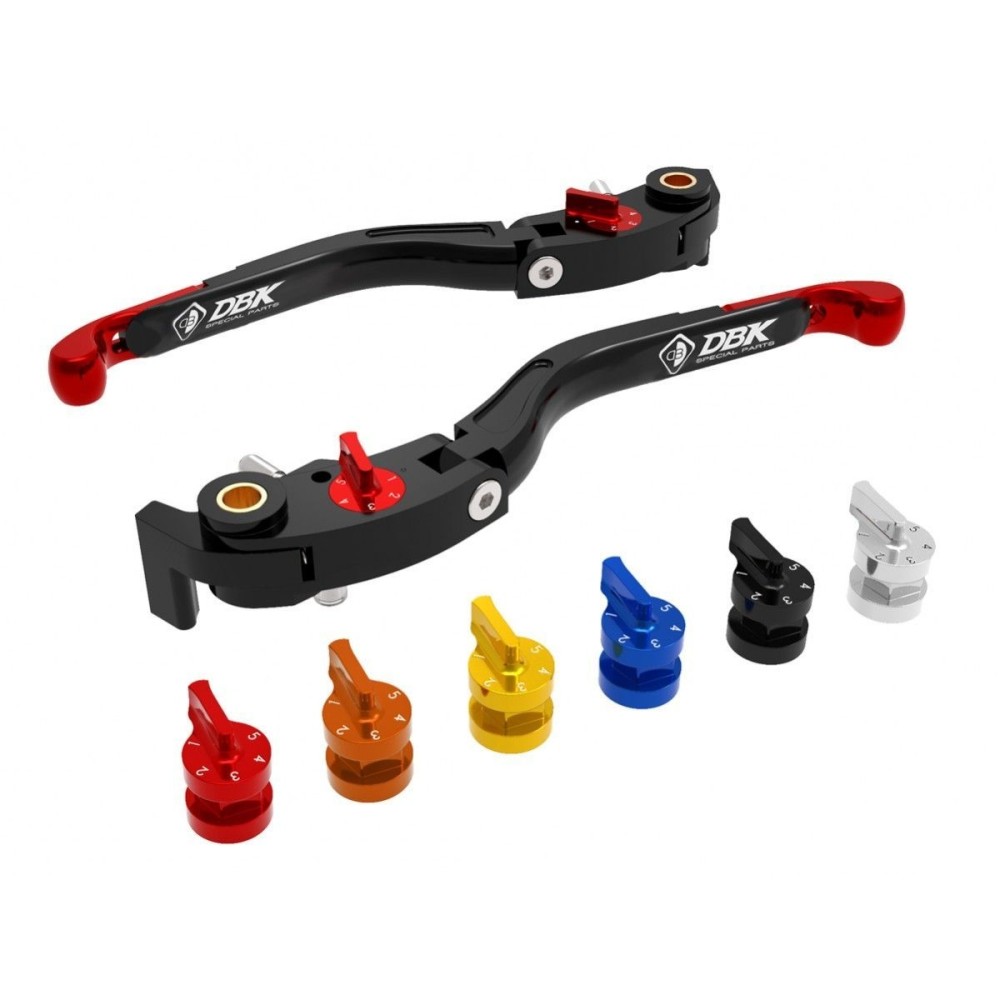 PAR DE MANETAS DE FRENO / EMBRAGUE DBK ECO GP2 KTM SUPER DUKE 1390 / R 2024