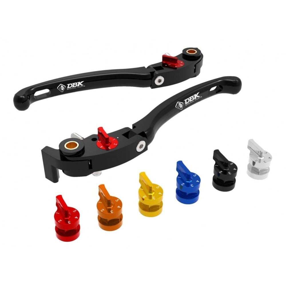 PAR DE MANETAS DE FRENO / EMBRAGUE DBK ECO GP1 DUCATI HYPERMOTARD 698 MONO 2024 PAR DE MANETAS DE FRENO / EMBRAGUE DBK ECO GP1 DUCATI HYPERMOTARD 698 MONO 2024