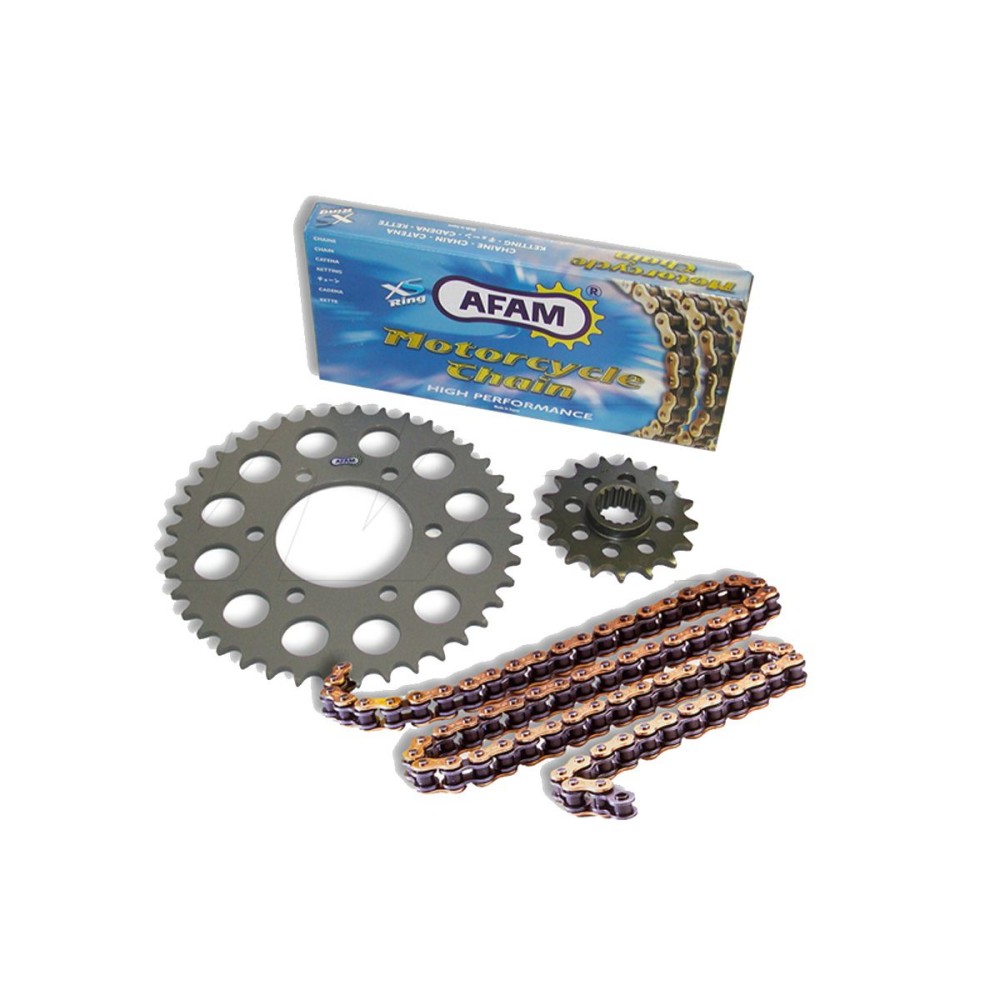 KIT TRANSMISIÓN COMPLETO AFAM STANDARD 525 PITCH DUCATI MONSTER S4 / FOGGY 2001-2003 KIT TRANSMISIÓN COMPLETO AFAM STANDARD 525 PITCH DUCATI MONSTER S4 / FOGGY 2001-2003