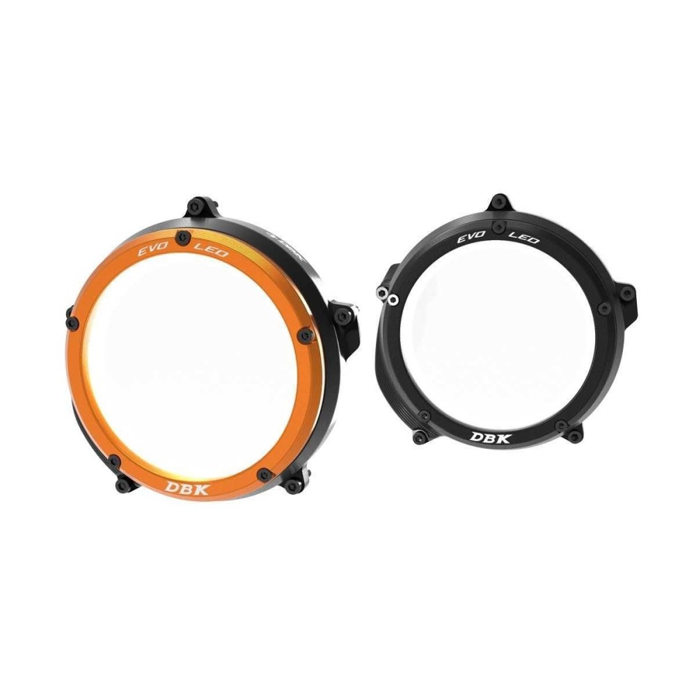 CUBIERTA DE EMBRAGUE TRANSPARENTE LED DBK EVO KTM SUPER DUKE 1290 GT / R / RR 2016-2024