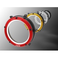 CUBIERTA DE EMBRAGUE TRANSPARENTE LED DBK EVO DUCATI PANIGALE V2 2020-2024