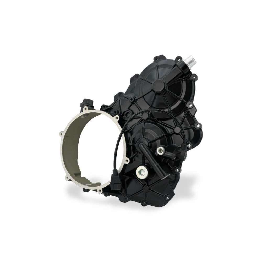 KIT DE CONVERSIÓN TAPA EMBRAGUE NEGRA CNC RACING DUCATI STREETFIGHTER V4 / S 2020-2022 KIT DE CONVERSIÓN TAPA EMBRAGUE NEGRA CNC RACING DUCATI STREETFIGHTER V4 / S 2020-2022