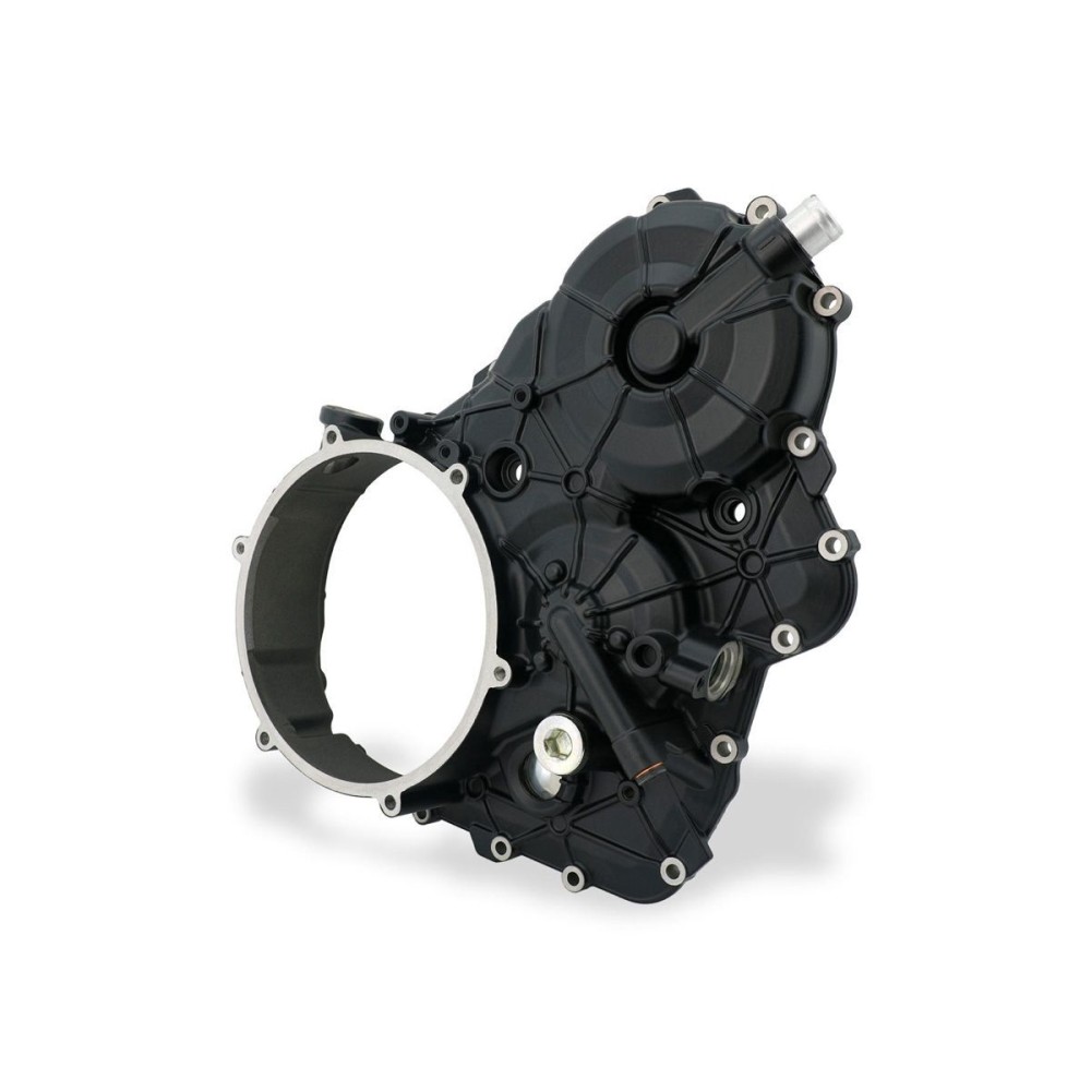KIT DE CONVERSIÓN TAPA EMBRAGUE NEGRA CNC RACING DUCATI DIAVEL V4 2023-2024 KIT DE CONVERSIÓN TAPA EMBRAGUE NEGRA CNC RACING DUCATI DIAVEL V4 2023-2024