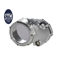 CARTER ESCULTURA EN BAÑO DE ACEITE CON OJO DE PORTA TRANSPARENTE STM DUCATI MULTISTRADA V2 2022-2024