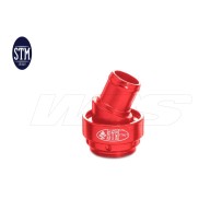 RESPIRADERO DE ACEITE VERSIÓN STM ROJO RACING DUCATI HYPERMOTARD / MULTISTRADA / MONSTER