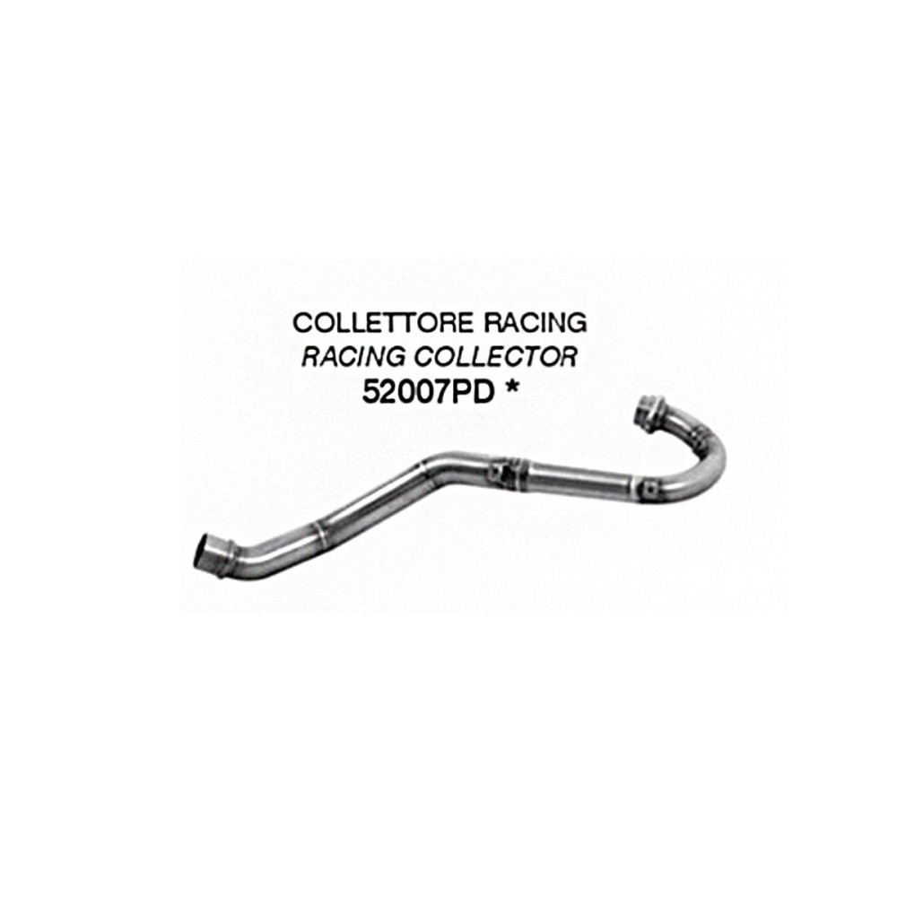 COLLECTORES DE CARRERAS ARROW DE ACERO INOXIDABLE APRILIA RX / SX 125 2025 COLLECTORES DE CARRERAS ARROW DE ACERO INOXIDABLE APRILIA RX / SX 125 2025