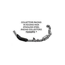 COLLECTORES DE CARRERAS ARROW DE ACERO INOXIDABLE APRILIA TUAREG 660 2025
