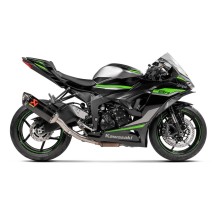 AKRAPOVIC INOX DÉCADAS AJUSTADOS KAWASAKI ZX-6R / 636 2009-2020
