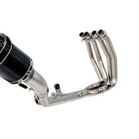 COLECTOR RACING DE ACERO INOXIDABLE TERMIGNONI KAWASAKI ZX-4RR 2024-2025