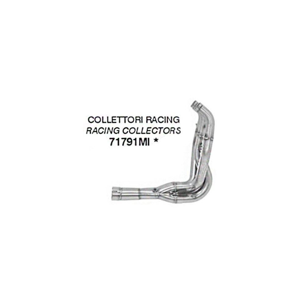 COLECTOR DE CARRERAS DE ACERO INOXIDABLE ARROW KAWASAKI ZX-6R 636 2024-2025 COLECTOR DE CARRERAS DE ACERO INOXIDABLE ARROW KAWASAKI ZX-6R 636 2024-2025