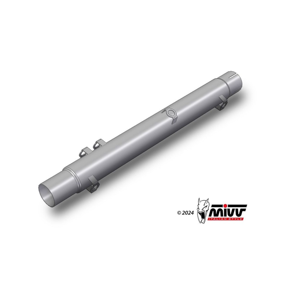 TUBO ELIMINADOR DE CATALIZADOR MIVV ROYAL ENFIELD METEOR 350 2021-2024 TUBO ELIMINADOR DE CATALIZADOR MIVV ROYAL ENFIELD METEOR 350 2021-2024