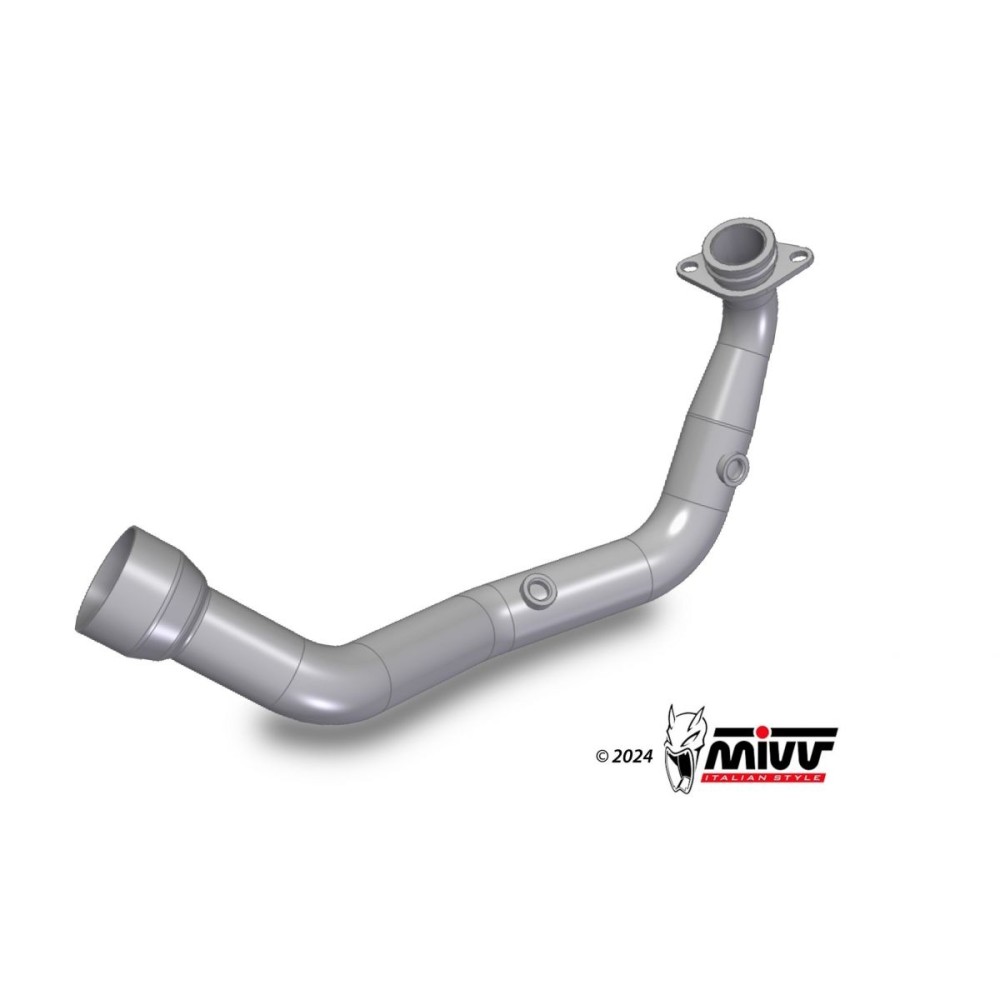 TUBO ELIMINADOR DE CATALIZADOR MIVV KTM DUKE 390 2024 TUBO ELIMINADOR DE CATALIZADOR MIVV KTM DUKE 390 2024