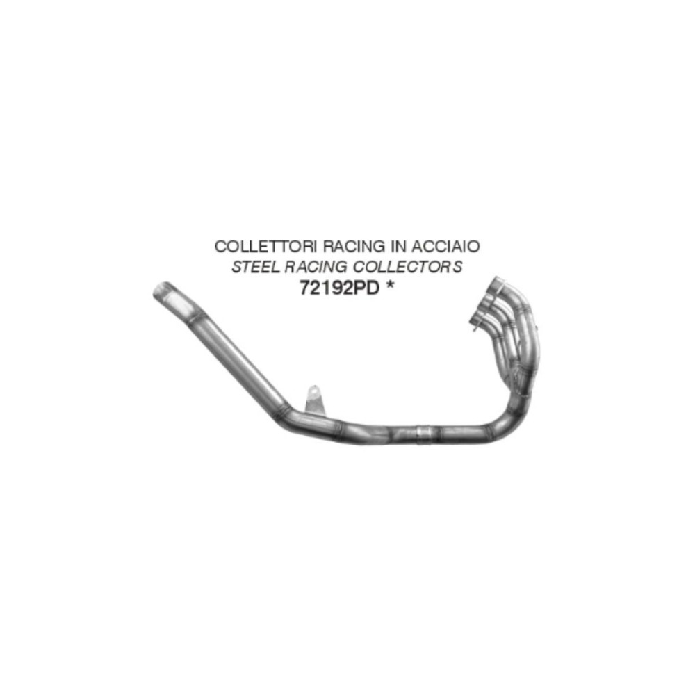 COLECTORES DE CARRERAS DE ACERO INOXIDABLE ARROW TRIUMPH TIGER 850 / 900 2020-2023 COLECTORES DE CARRERAS DE ACERO INOXIDABLE ARROW TRIUMPH TIGER 850 / 900 2020-2023