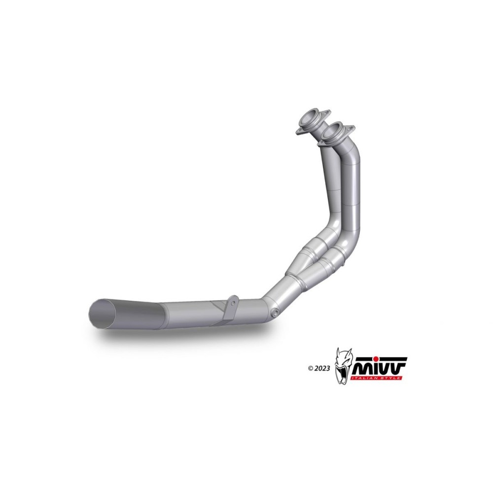 TUBO ELIMINADOR DE CATALIZADOR MIVV HONDA CB HORNET 750 2023-2024 TUBO ELIMINADOR DE CATALIZADOR MIVV HONDA CB HORNET 750 2023-2024