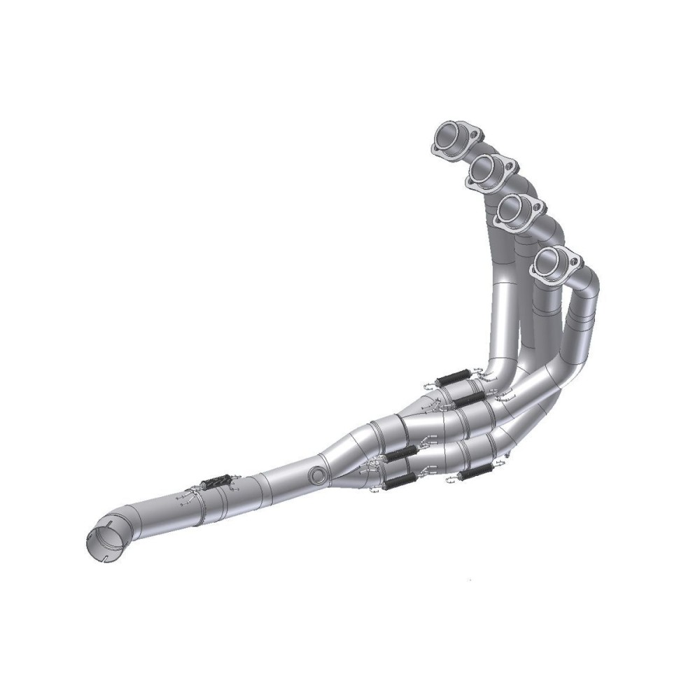 TUBO ELIMINADOR DE CATALIZADOR MIVV KAWASAKI Z900 2020-2024