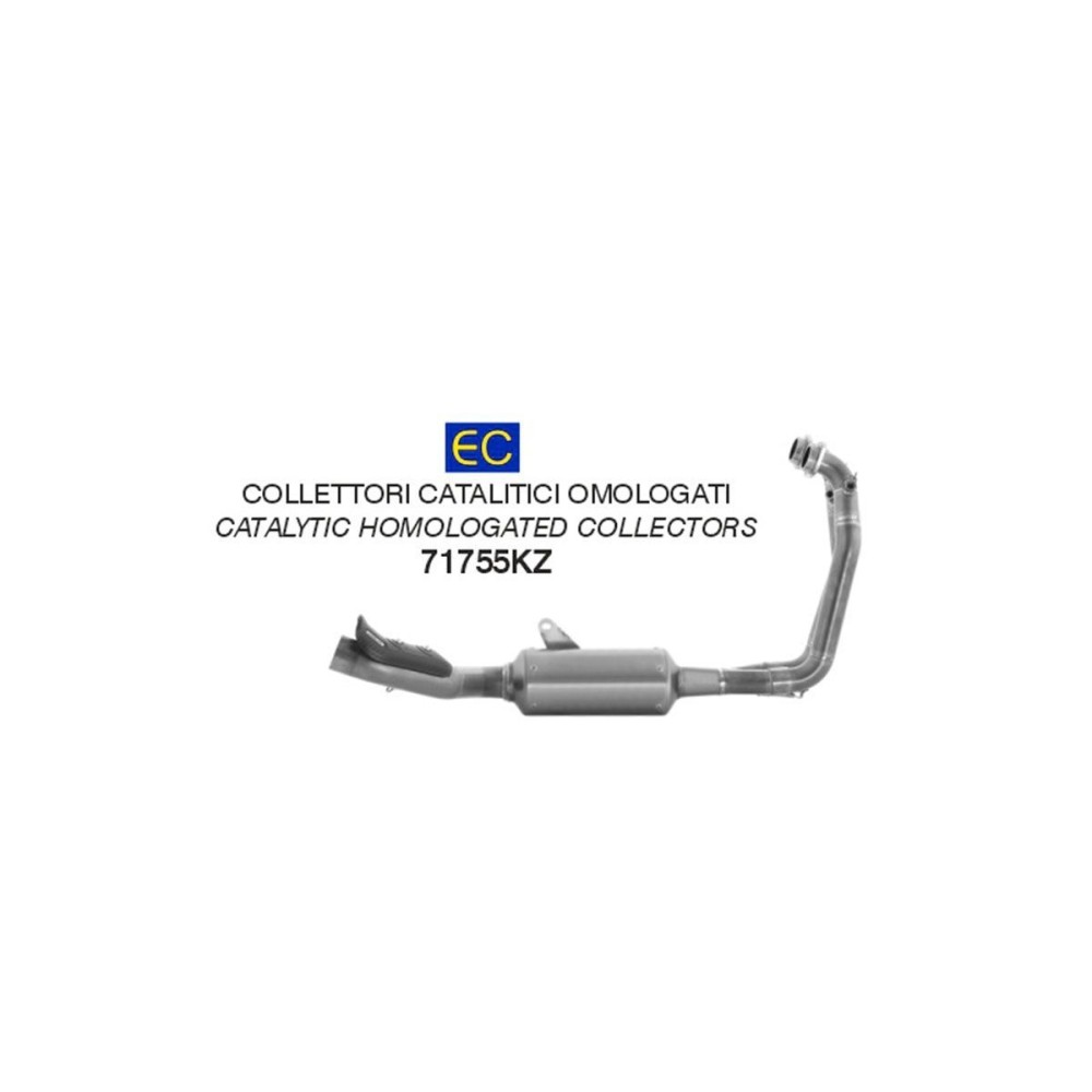 COLECTORES CATALÍTICOS DE ACERO INOXIDABLE APROBADOS ARROW APRILIA TUONO 660 2021-2022 COLECTORES CATALÍTICOS DE ACERO INOXIDABLE APROBADOS ARROW APRILIA TUONO 660 2021-2022