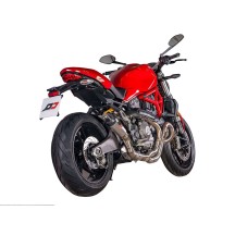 EL ACCESORIO DE CARRERAS ELIMINA LA VÁLVULA DE ESCAPE QD DUCATI MONSTER 821 2018-2020